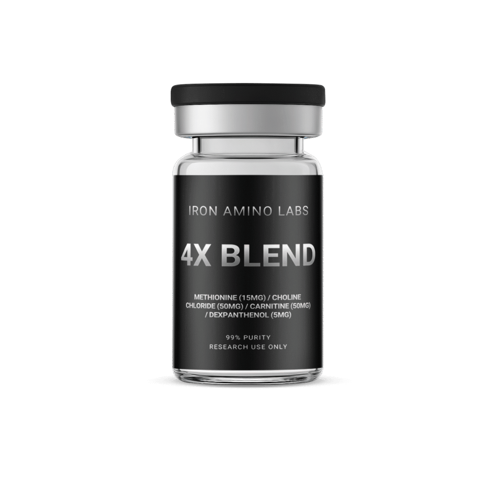 4X Blend Methionine (15mg) / Choline Chloride (50mg) / Carnitine (50mg) / Dexpanthenol (5mg)